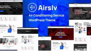 Airslv (v1.0) Heating & Air Conditioning WordPress Theme