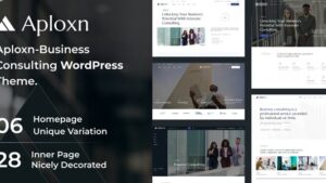 Aploxn (v1.2.0) Business Consulting WordPress Theme