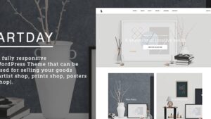 Artday (v1.9.5) Creative Artist WordPress Shop