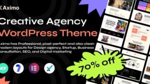 Aximo (v1.0.5) Creative Agency WordPress Theme