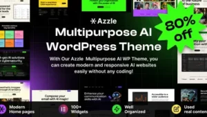 Azzle (v1.0.1) AI Technology & Startup WordPress Theme