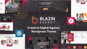 Blazin Agency v1.1 Creative WordPress Theme