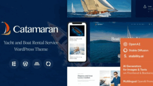 Catamaran (v1.15.0) Yacht Club & Boat Rental WordPress theme