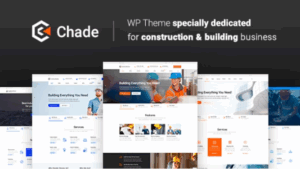 Chade v1.1.5 Construction WordPress Theme