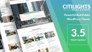 CitiLights (v3.5.8) Real Estate WordPress Theme
