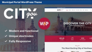 CityGov (v1.8) Government & Political Theme