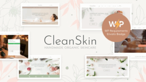 CleanSkin (v1.4.2) Handmade Organic Soap & Natural Cosmetics Shop WordPress Theme