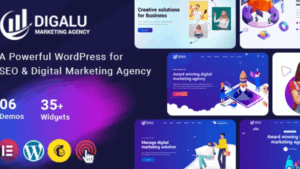 Digalu (v1.0.1) Digital Marketing Agency WordPress