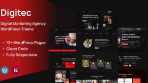 Digitec v1.0 Business & Agency WordPress Theme