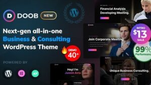 Doob (v2.0.6) Business & Consulting WordPress Theme