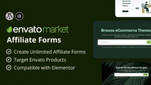Envato Market Affiliate Forms for Elementor v1.0.0