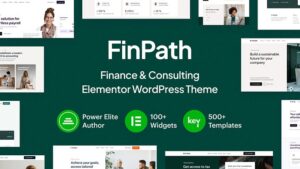 FinPath (v1.6) Finance & Consulting Elementor WordPress Theme