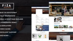 Fiza 20 March 2022 - Responsive Business Service Drupal 9 Theme