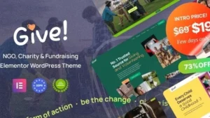 Give (v1.2.2) NGO & Charity WordPress Theme