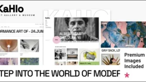 Kahlo (v1.2.1) Art Gallery and Museum Theme