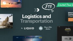 LogisticsHub (v1.1.6) Logistics and Transportation WordPress Theme