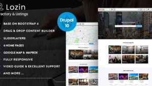 Lozin 10 January 2024 - Directory & Listing Drupal 10 Theme