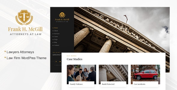 Mcgill (v1.0) Law Firm WordPress Theme