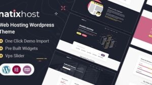 Natix v1.6 Web Hosting WordPress Theme