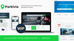 Parkivia (v1.1.9) Auto Parking & Car Maintenance WordPress Theme