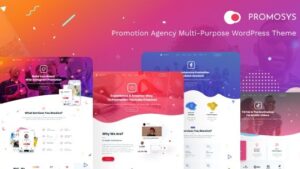 PromoSys v1.0.4 Promotion Services Multi-Purpose WordPress Theme
