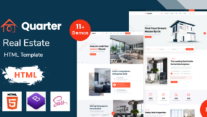 Quarter (17 July 2025) Real Estate HTML Template