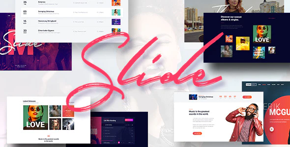 Slide (v1.2.9.6) Music WordPress Theme