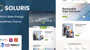 Soluris (v1.0.9) Ecology & Solar Energy WordPress Theme