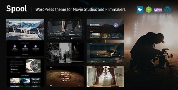 Spool (v1.4.4) Movie Studios and Filmmakers WordPress Theme