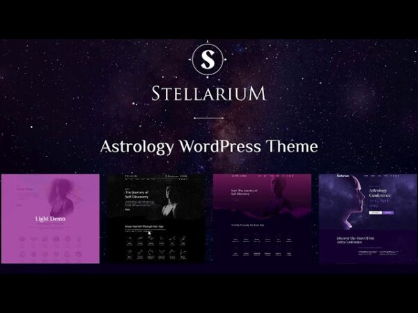 Stellarium (v1.2.8) Horoscope and Astrology WordPress Theme