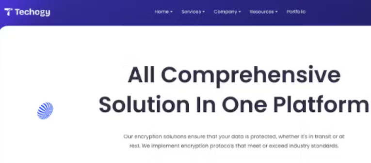 Techogy IT Solutions WordPress Theme v1.0