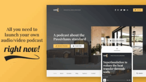Vipo (v1.1.5) Audio / Video Podcast & Vlog WordPress Theme