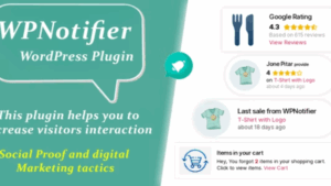 WPNotifier v1.1.0 – Notification WordPress Marketing Plugin For Visitors Attention and Social Proof