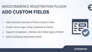 v3.2.3 WooCommerce Registration Fields Plugin - Custom Signup Fields