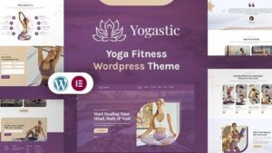 Yogastic v1.1 Yoga & Fitness WordPress Theme