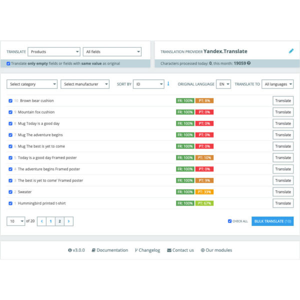 Autotranslator Module PrestaShop v3.0.3