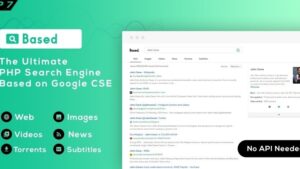 Based v1.0.1 - Google CSE PHP Search Engine Script