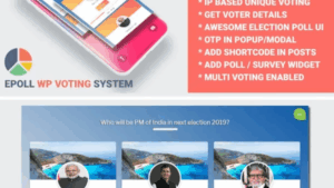 ePoll PRO (v3.1) WP Poll Survey & Voting System