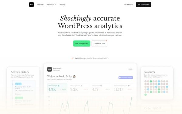 Analyticswp V Wordpress Analytics Plugin Activated Nulled