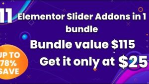 BWD Slider Bundle For Elementor v1.0