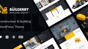 Fixed* Builderry (v1.2.7) Construction and Building WordPress Theme