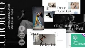 Choreo v1.6.0 Dance Studio & School WordPress Theme