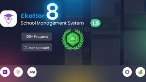Ekattor 8 School Management System (SAAS) v2.3 [Activated]