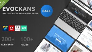 Evockans (v1.1.7) Responsive Multi-Purpose WordPress Theme