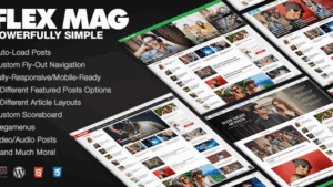 Flex Mag (v3.6.0) Responsive WordPress News Theme