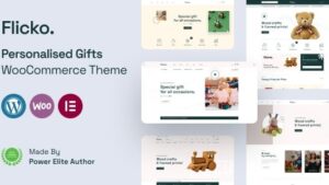 Flicko v1.0.2 Pesonalised Gifts WooCommerce WordPress Theme