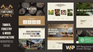 Fortunio v2.3 Carpenter, Forestry, Wood Manufacture Theme