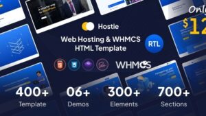 Hostie (7 February 2025) Web Hosting & WHMCS HTML Template