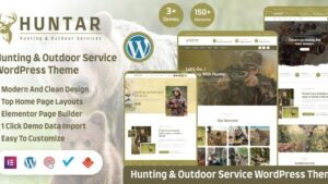 Huntar v1.0 Hunting & Outdoor WordPress Theme
