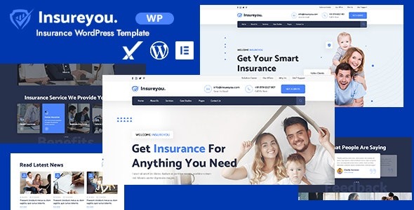 Insureyou v1.0.0 Insurance WordPress Theme